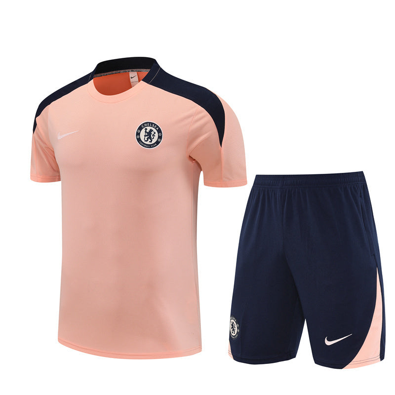 Ensemble d'entrainement chelsea rose 25-26