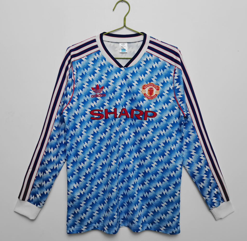 Maillot RETRO Manchester united manche longue 1990/92