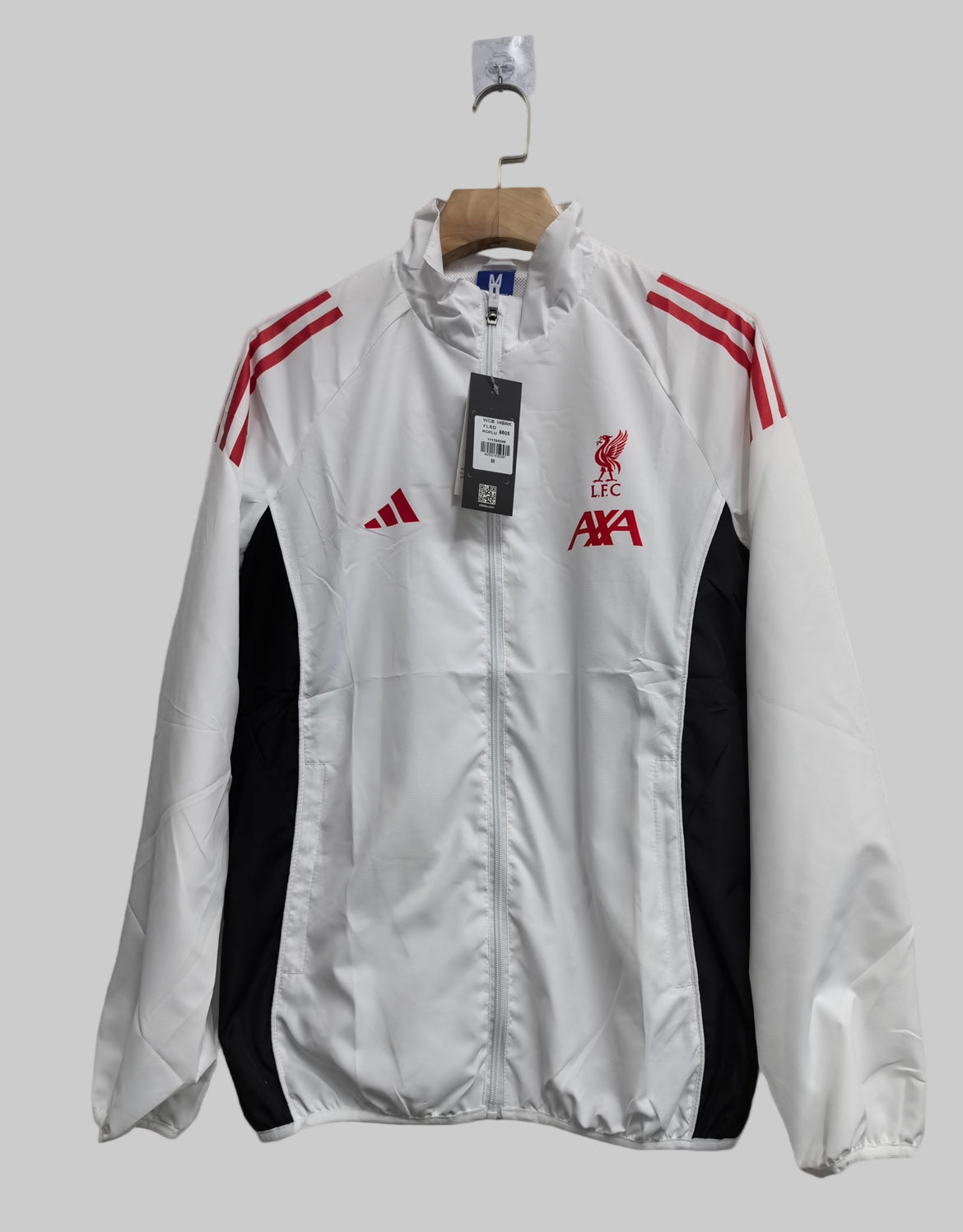 Veste Liverpool – Blanche et rouge
