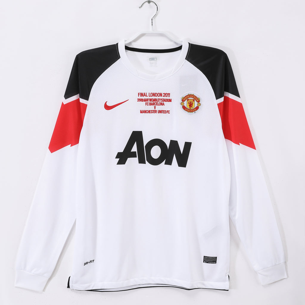 Maillot RETRO Manchester United 2010/11 manches longues