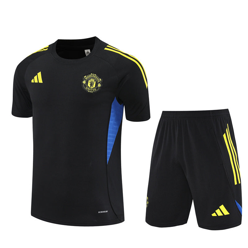 Ensemble d'entrainement manchester united noir 25-26
