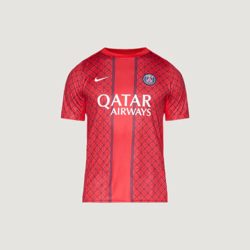 Paris Saint-Germain – Maillot Pré-Match 2025/2026 – Rouge & Bleu Nuit