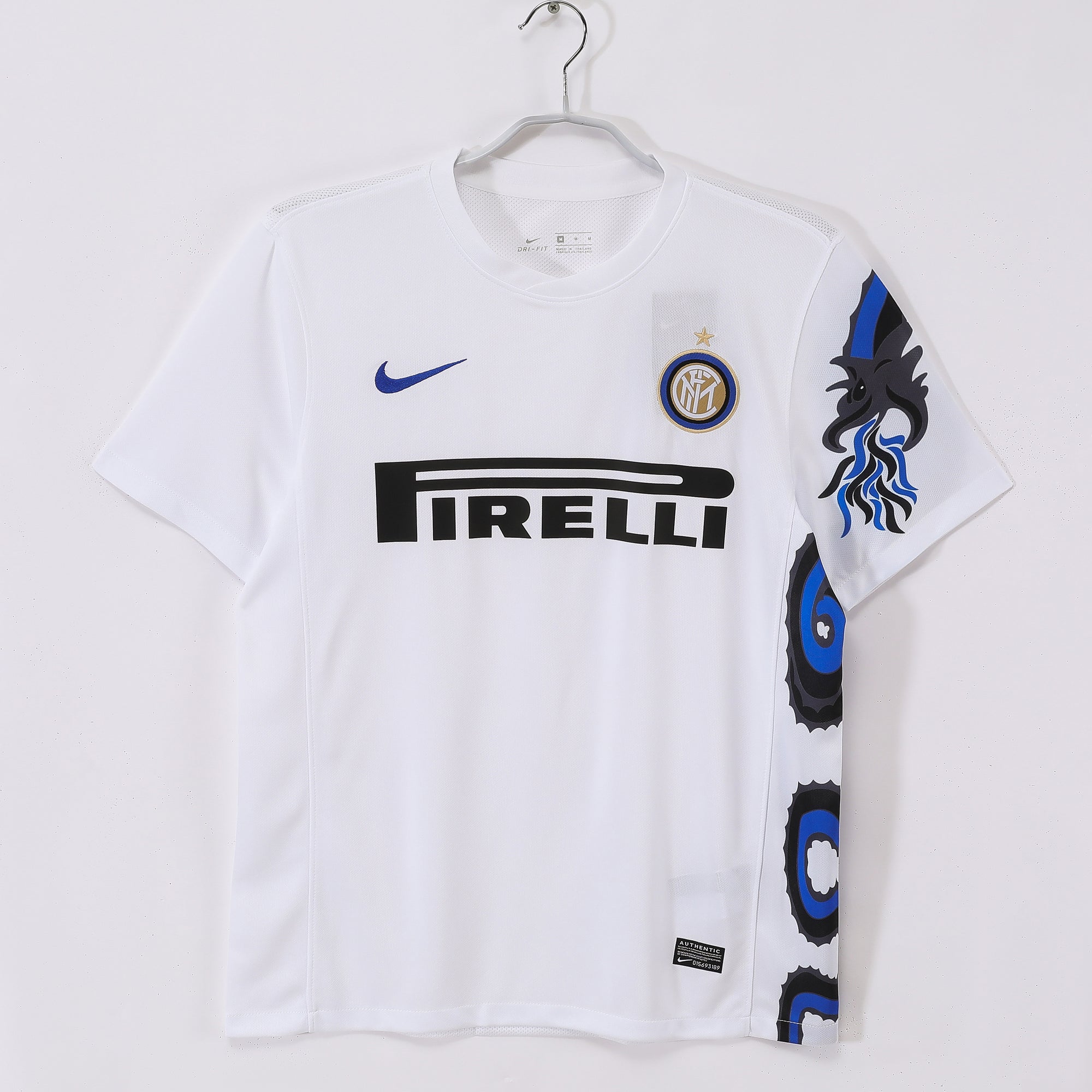Maillot retro inter milan blanc 2010/11