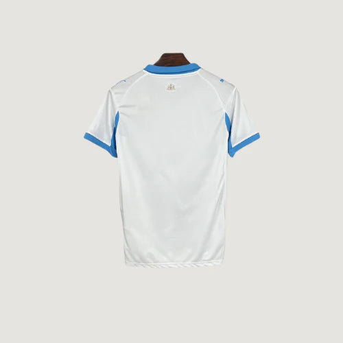 Olympique de Marseille – Maillot Domicile 25/26 – Blanc & Bleu Azur