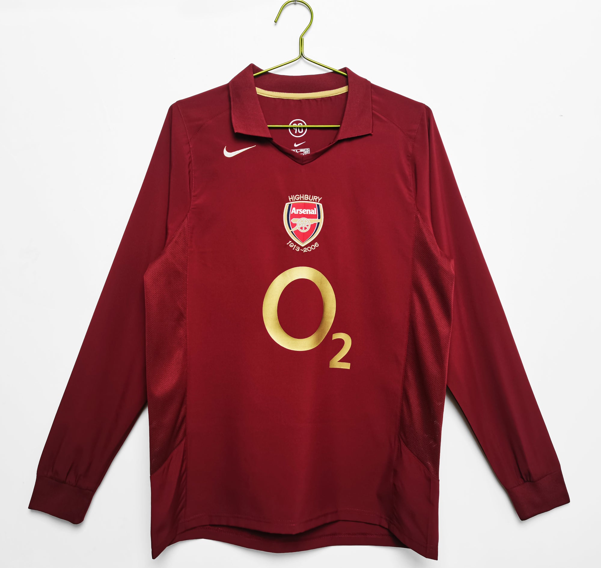 Maillot RETRO Arsenal manche longue 2005/6