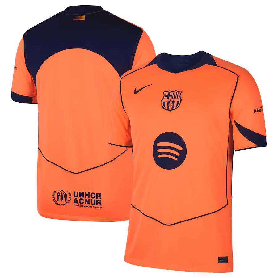 Maillot fc Barcelone orange 25-26