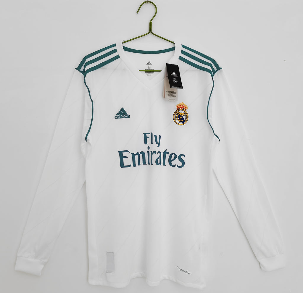Maillot RETRO Real Madrid 2017/18 manches longues