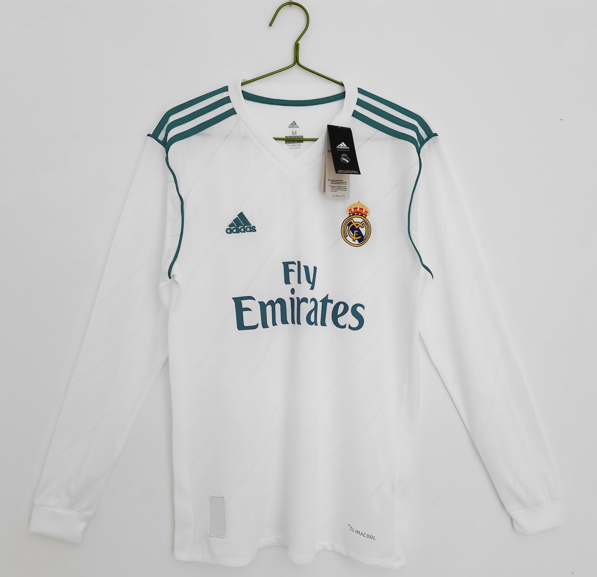 Maillot RETRO Real Madrid 2017/18 manches longues