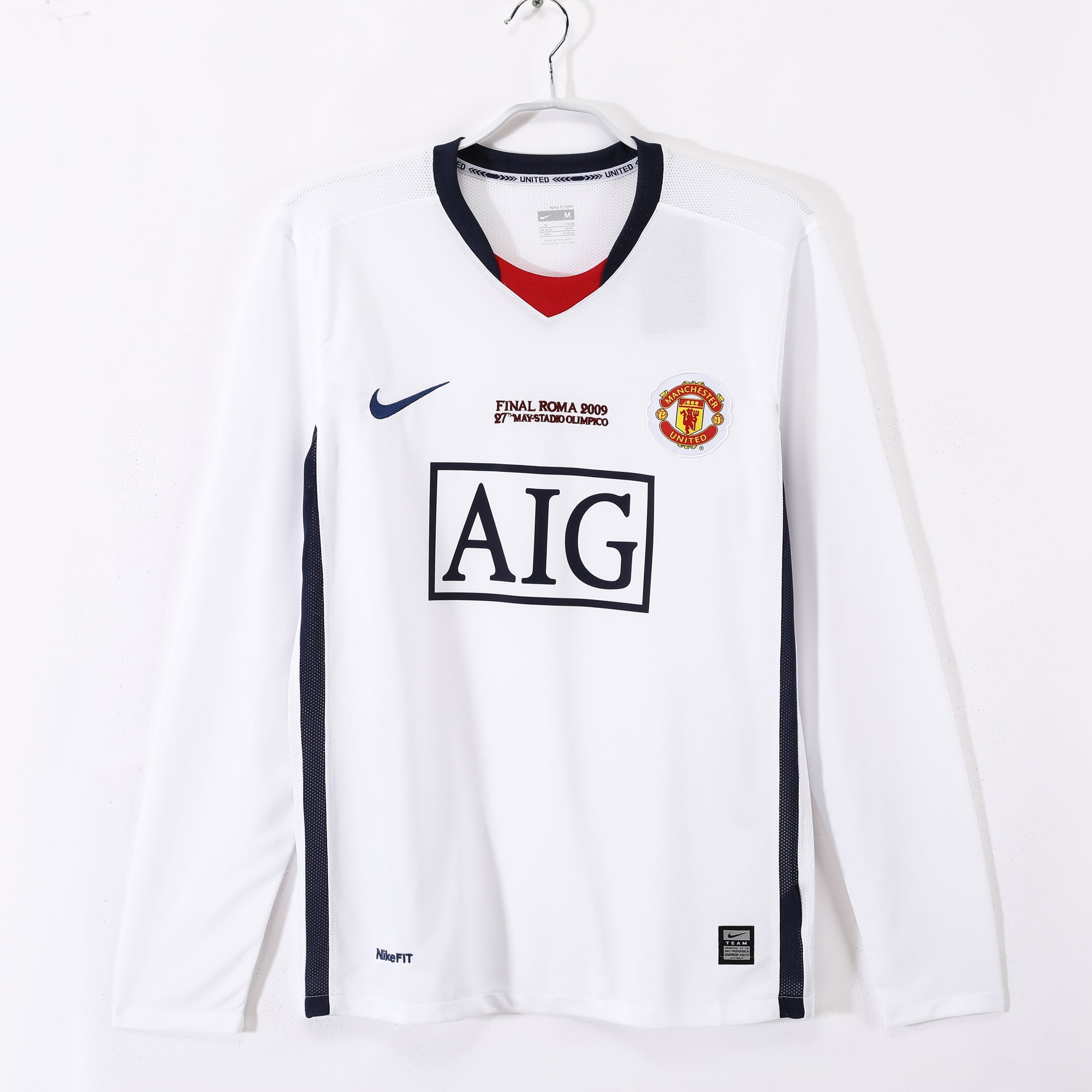 Maillot RETRO Manchester United 2008/09 manches longues