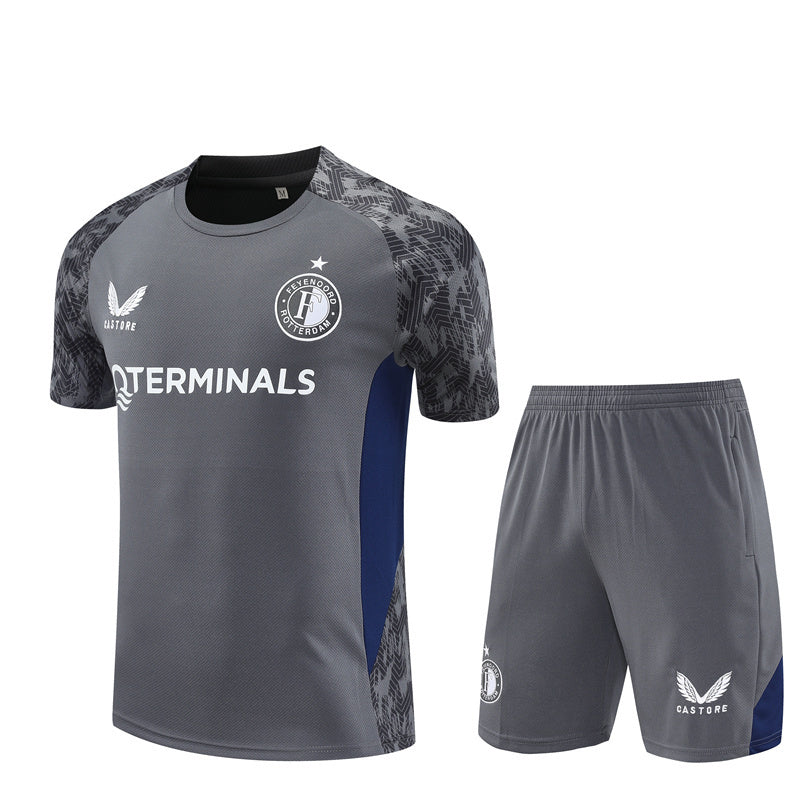 Ensemble d'entrainement feyenoord gris 25-26