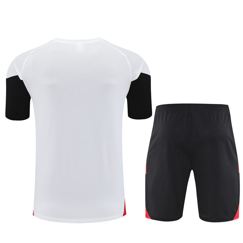 Ensemble d'entrainement manchester united blanc 25-26