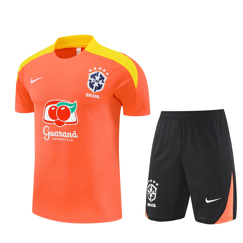 Ensemble d'entrainement brésil orange 25-26
