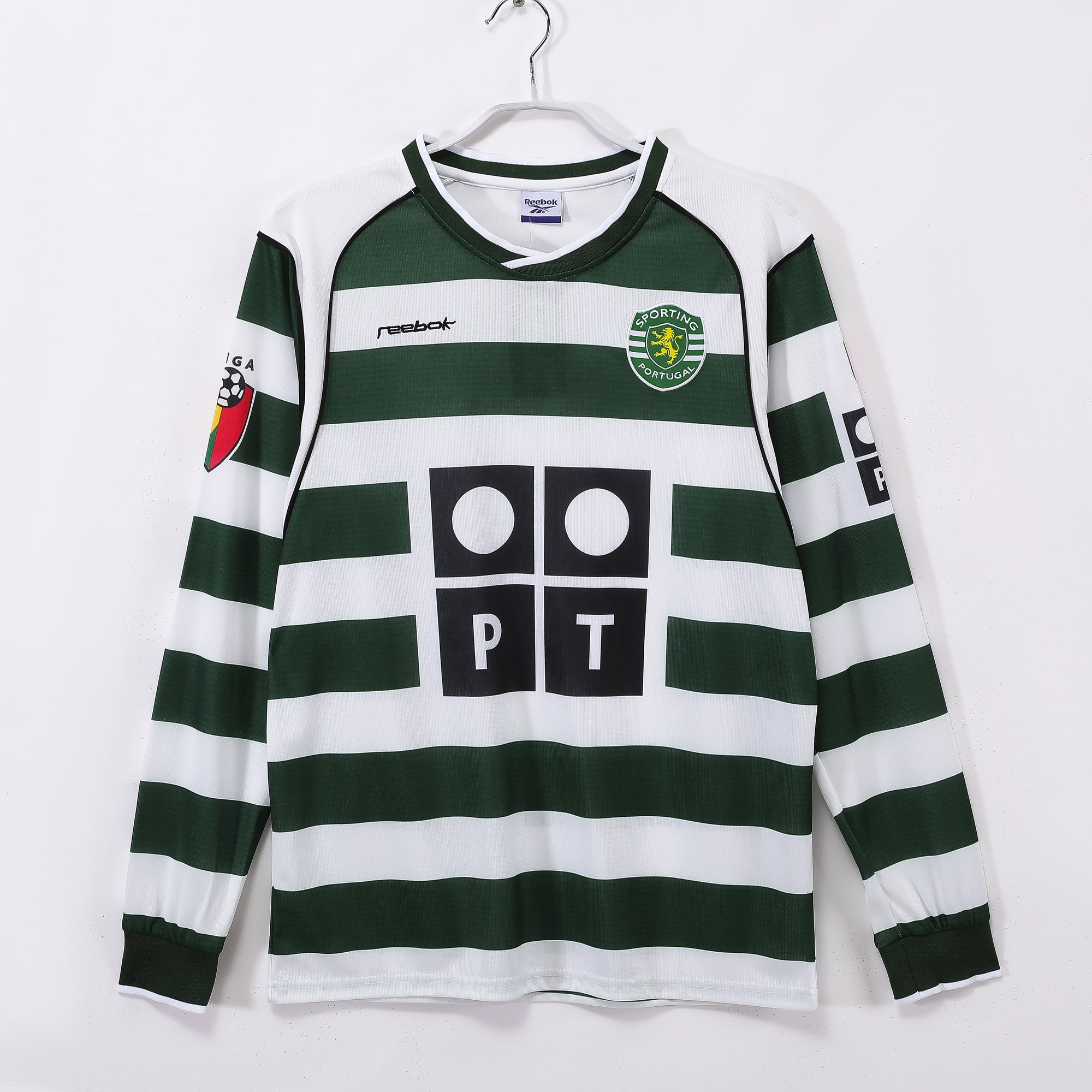 Maillot RETRO Sporting Lisbone 2001/03 manches longues