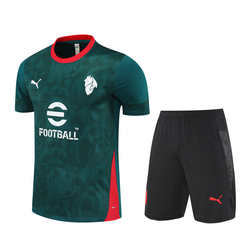 Ensemble d'entrainement ac milan vert 25-26