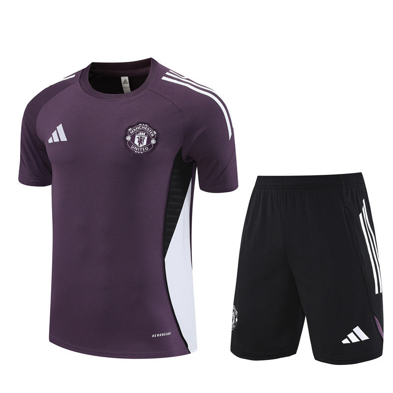 Ensemble d'entrainement manchester united violet 25-26
