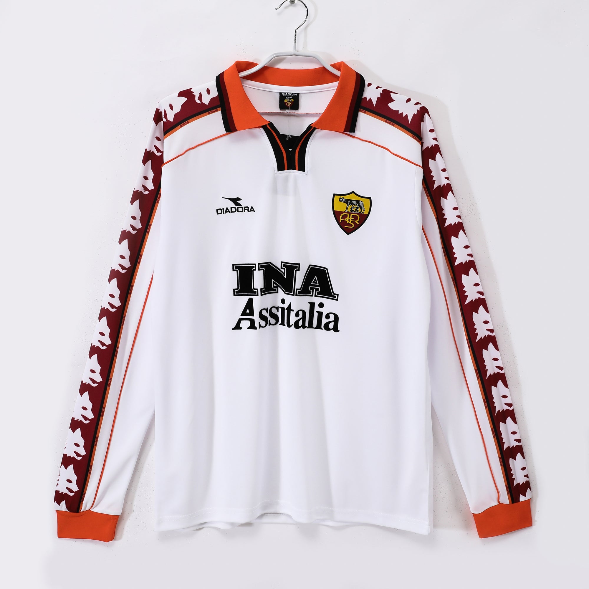 Maillot RETRO AS ROMA manches longues 1998/99