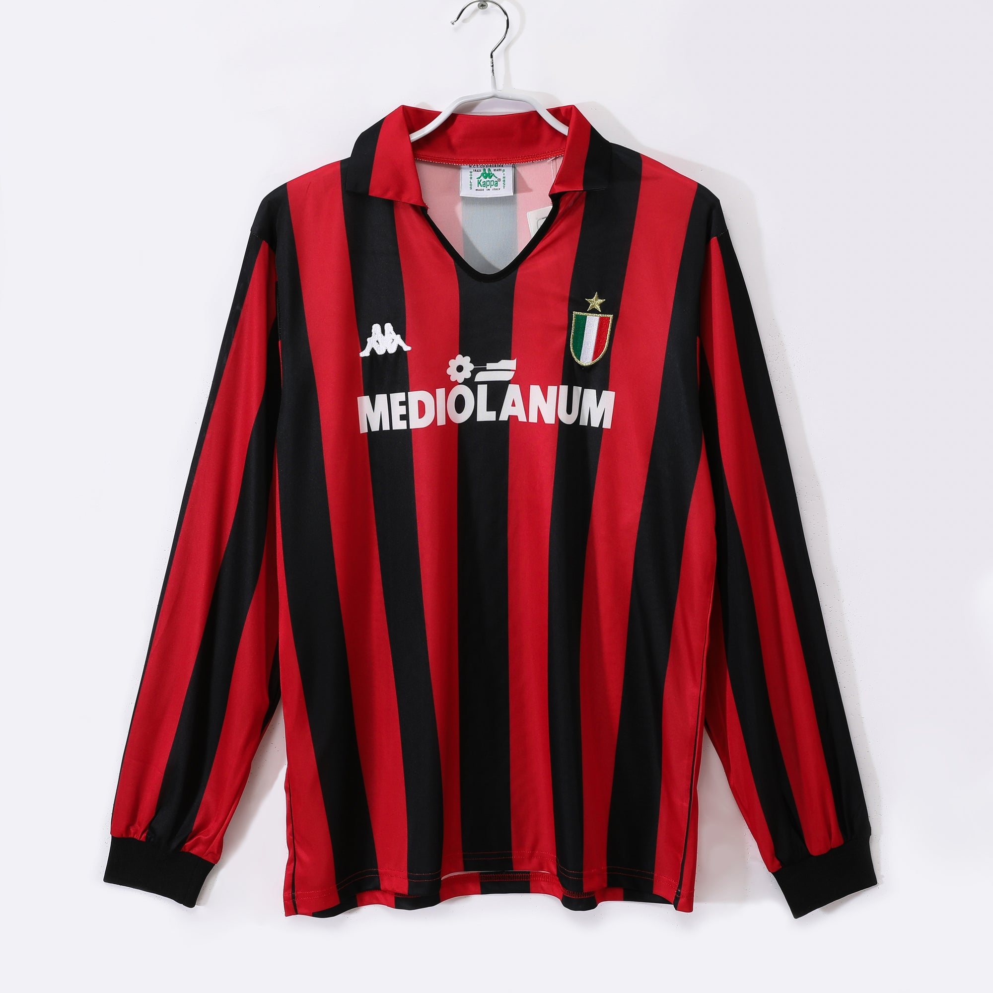 Maillot RETRO AC Milan 1988/89 Manches longues