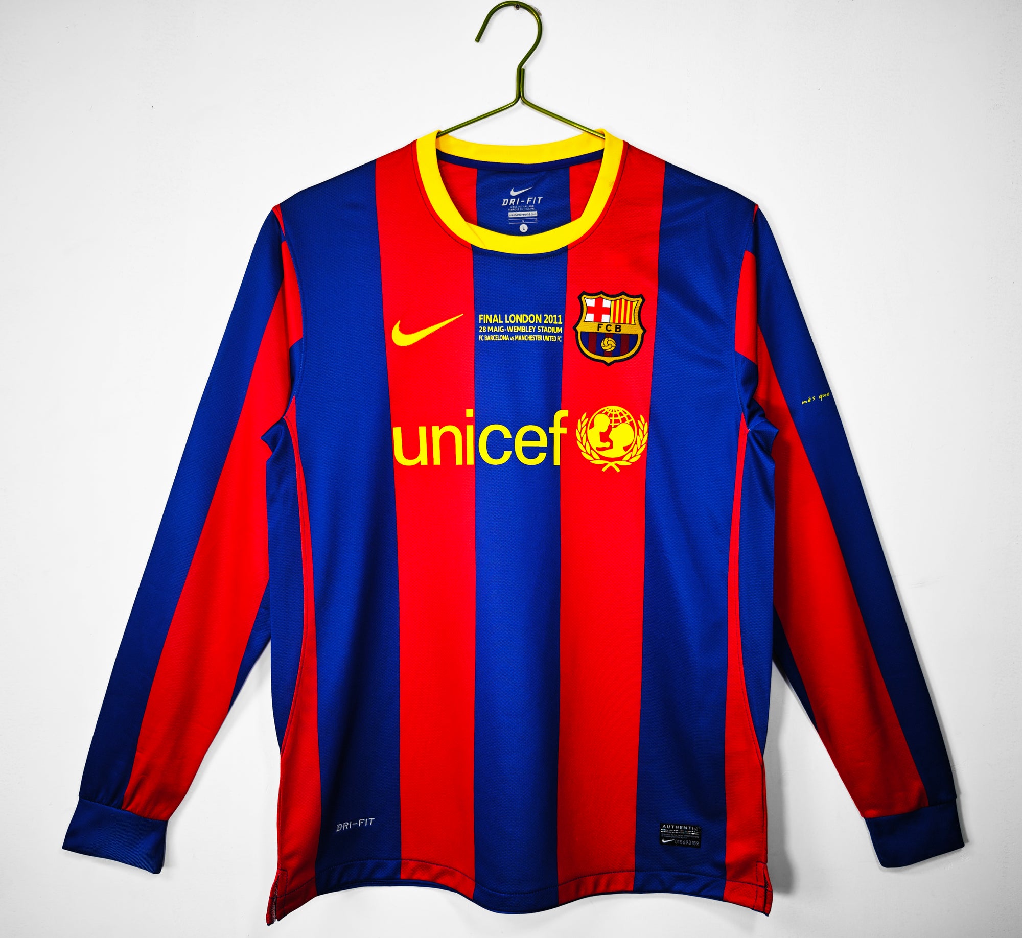 Maillot RETRO FC Barcelone 2010/11 manches longues