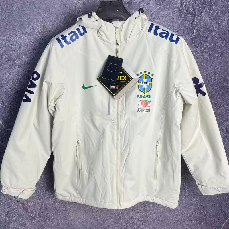 Veste Brésil blanche-crème