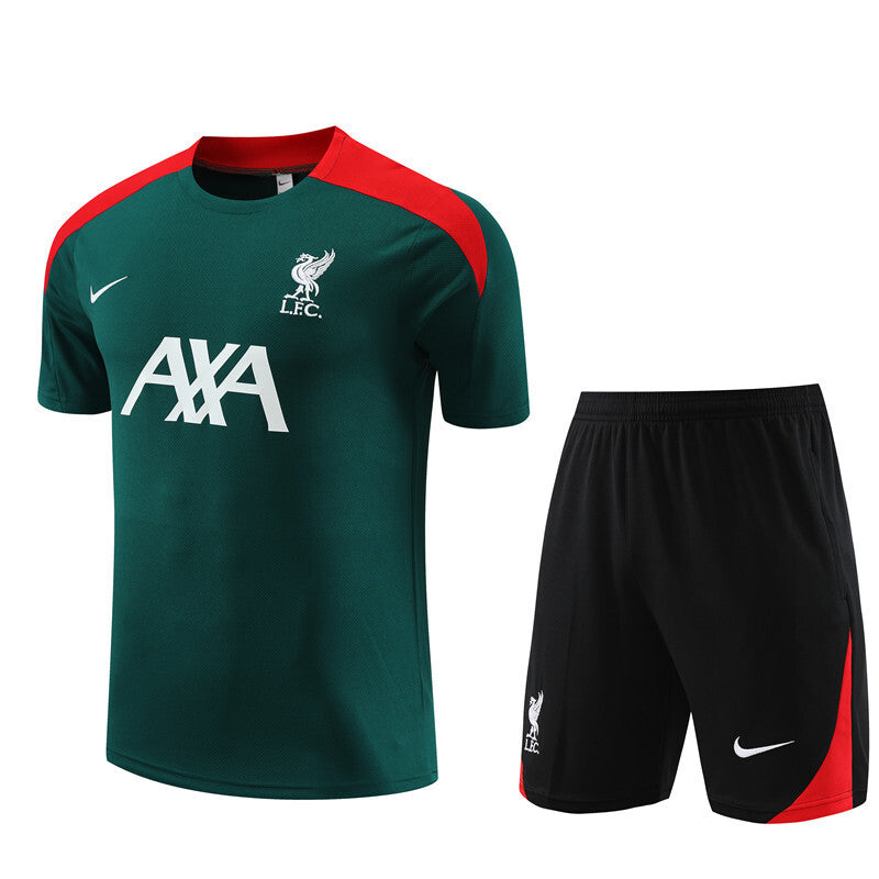 Ensemble d'entrainement liverpool vert 2024/25
