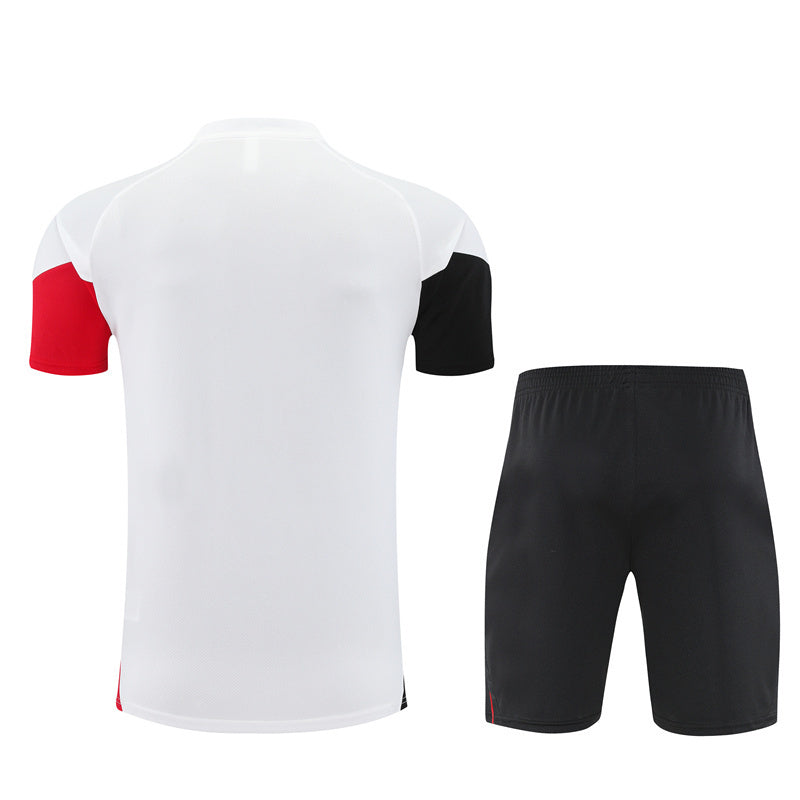 Ensemble d'entrainement ajax blanc 25-26