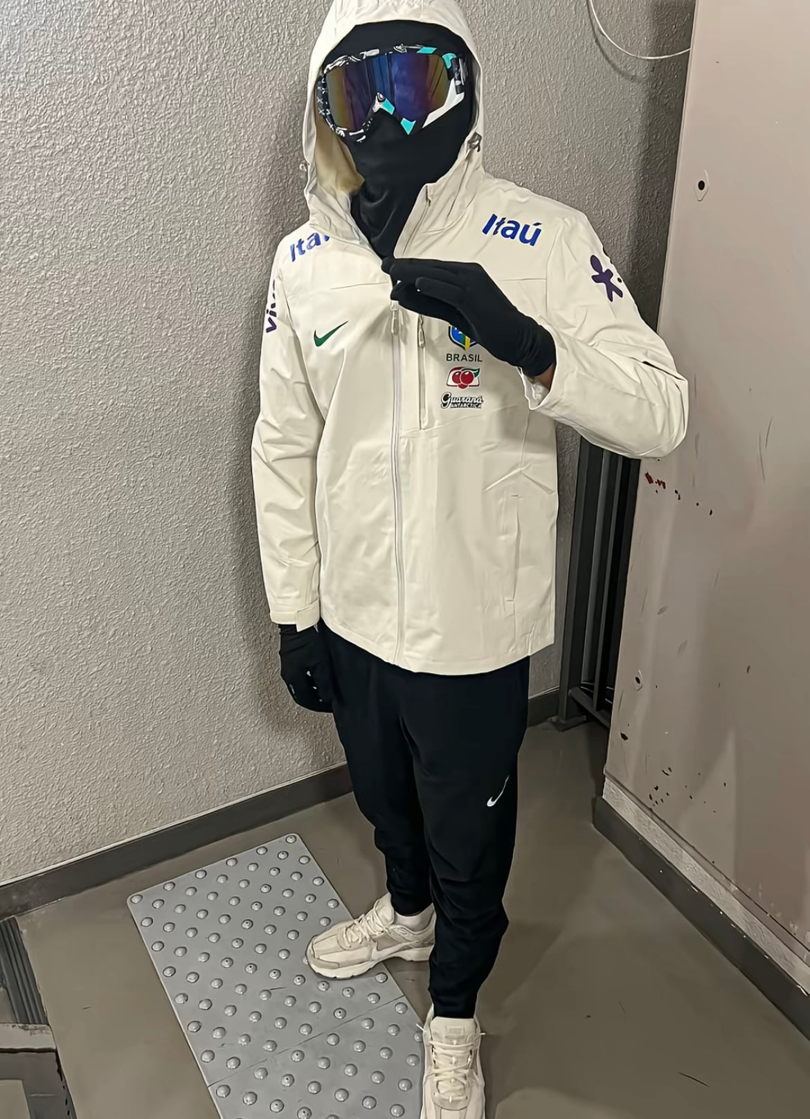 Veste Brésil blanche-crème