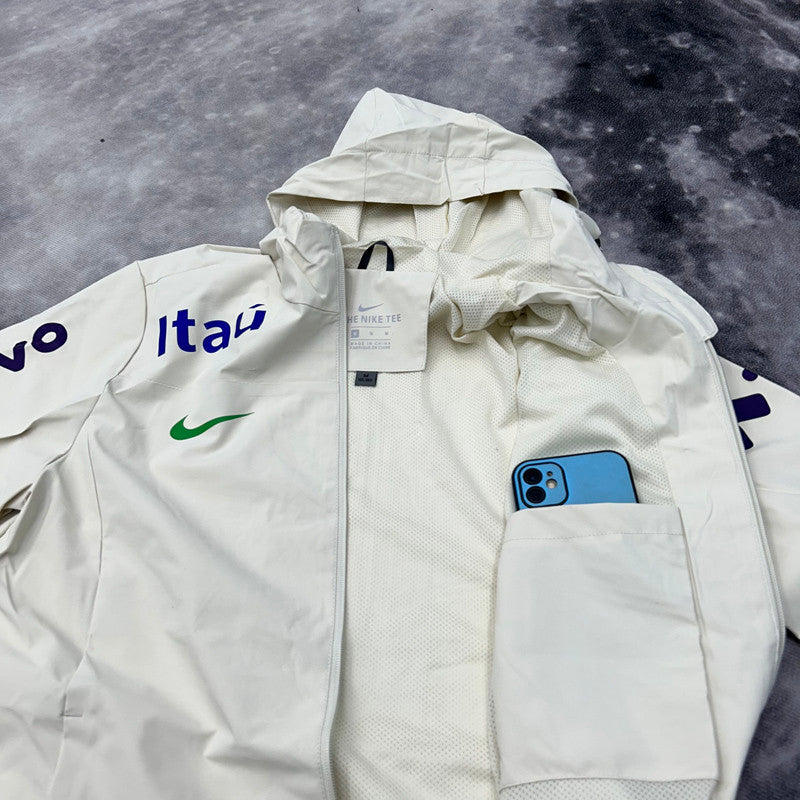 Veste Coupe-Vent Brésil Blanche
