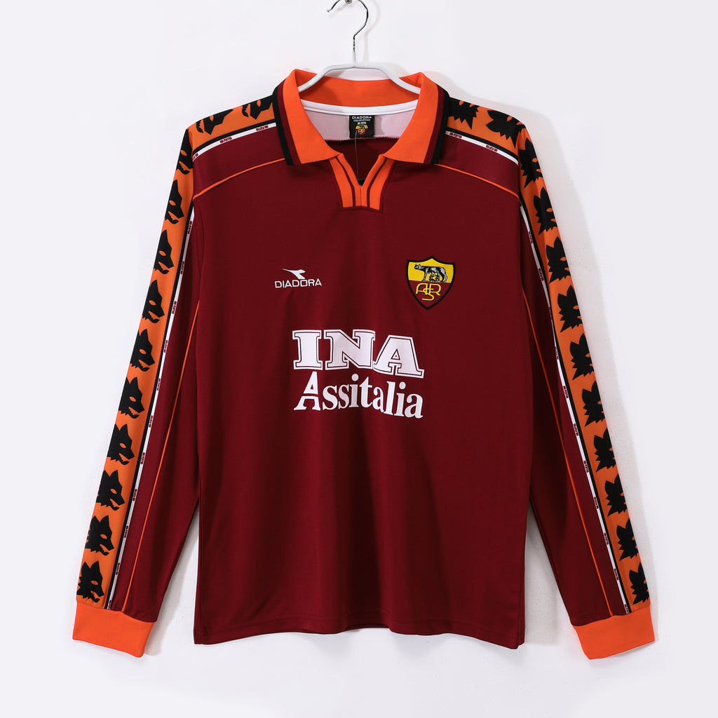 Maillot RETRO AS ROMA manches longues 1998/99