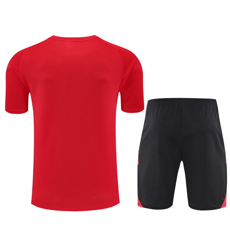 Ensemble d'entrainement manchester united rouge 25-26