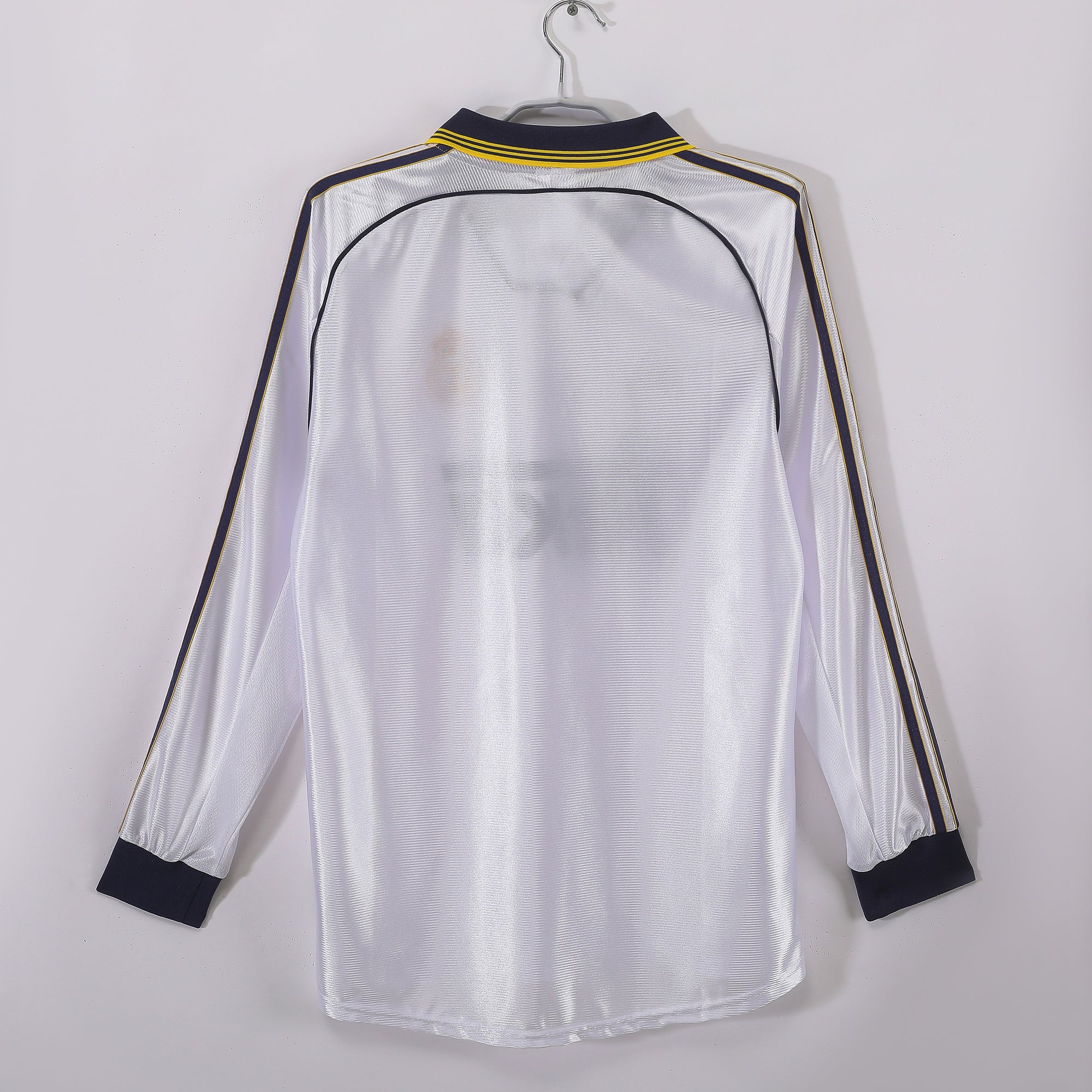 Maillot retro real madrid blanc manches longues 1999/00