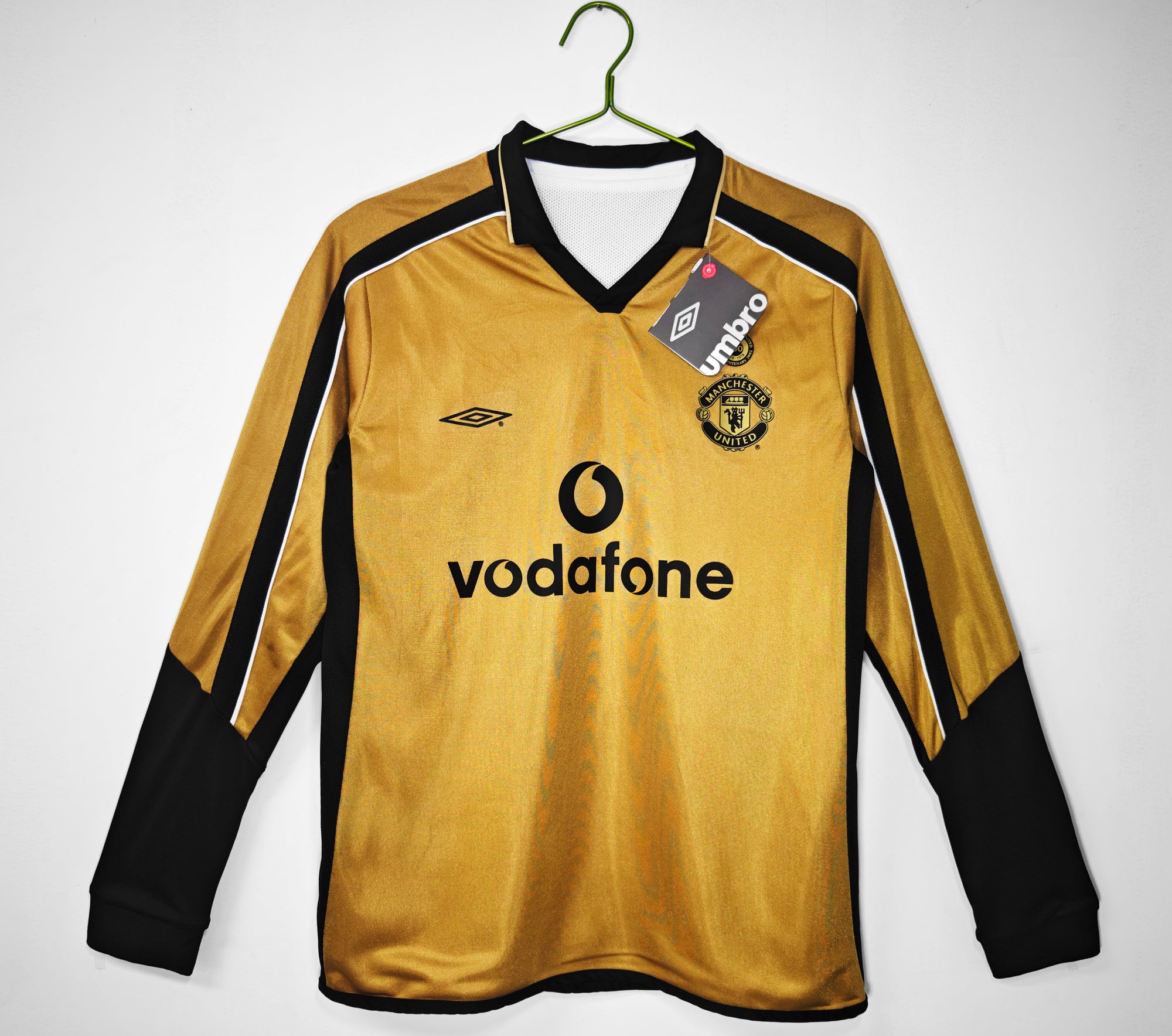 Maillot RETRO Manchester United 2001/02 manches longues