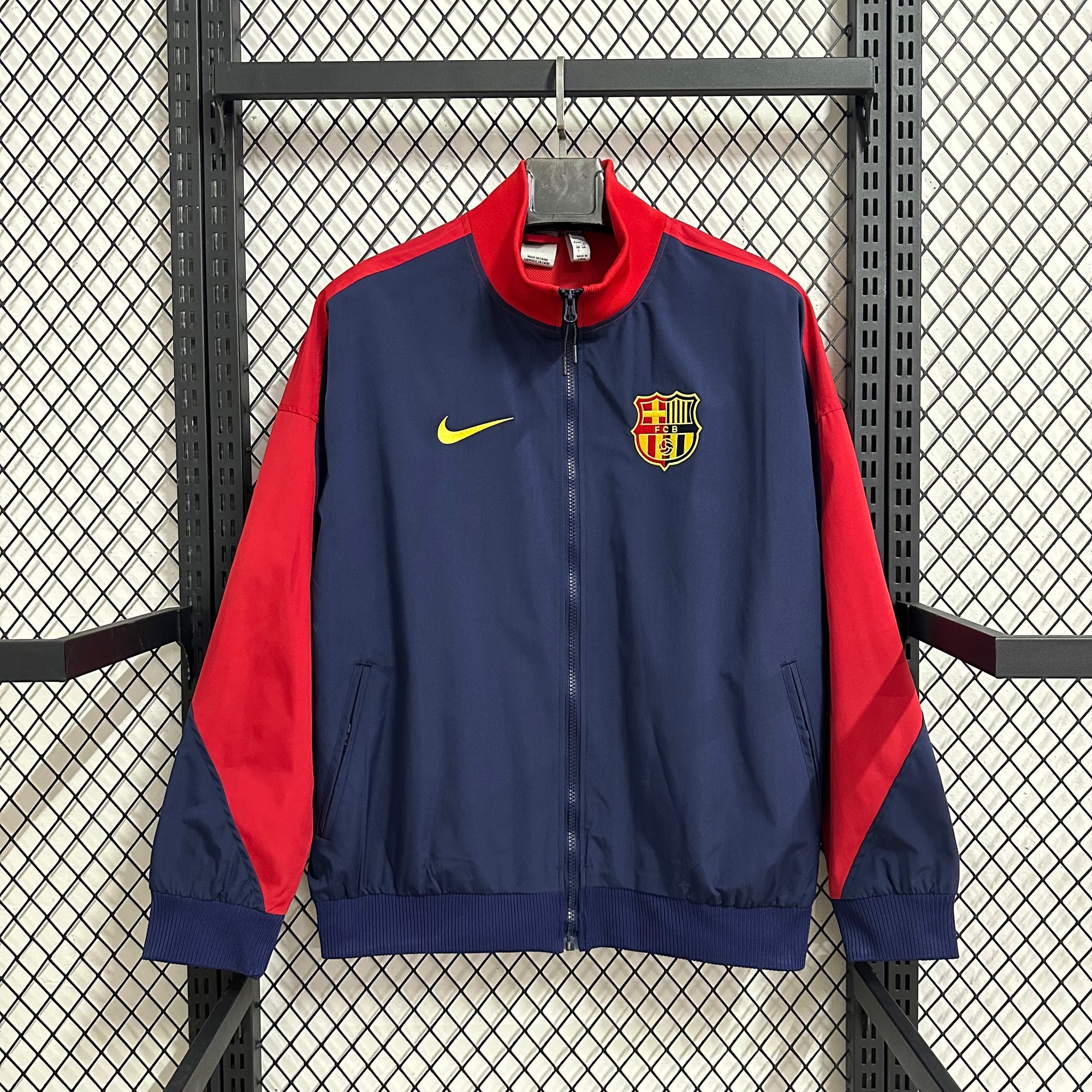 Veste FC Barcelone – Bleu rouge