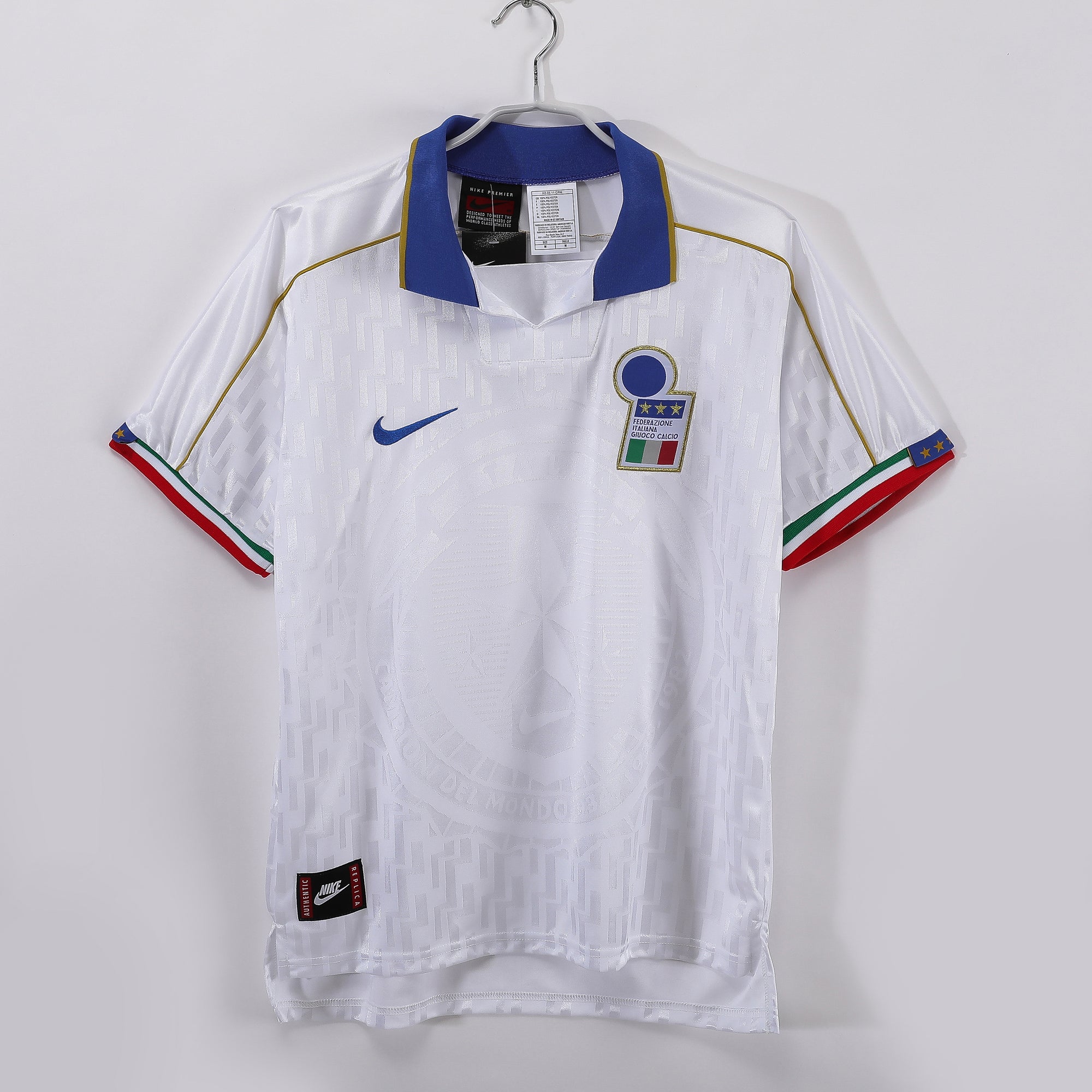 Maillot retro Italie 1995 blanc