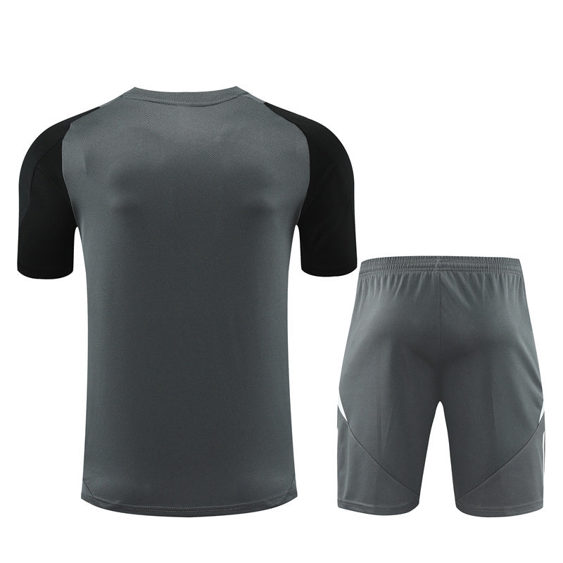 Ensemble d'entrainement Manchester united gris 2024/25