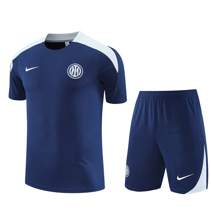 Ensemble d'entrainement inter milan bleu 25-26