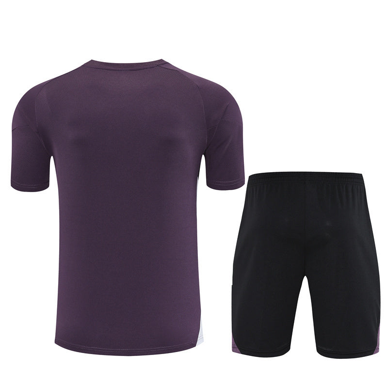 Ensemble d'entrainement manchester united violet 25-26