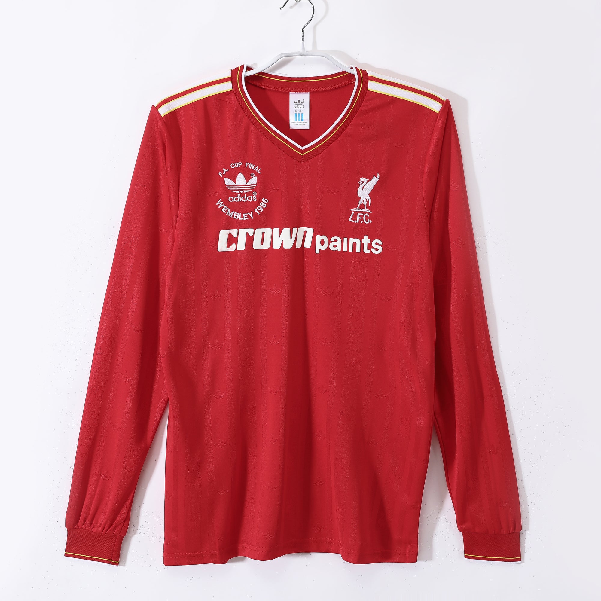 Maillot RETRO Liverpool FC 1986/87 manches longues