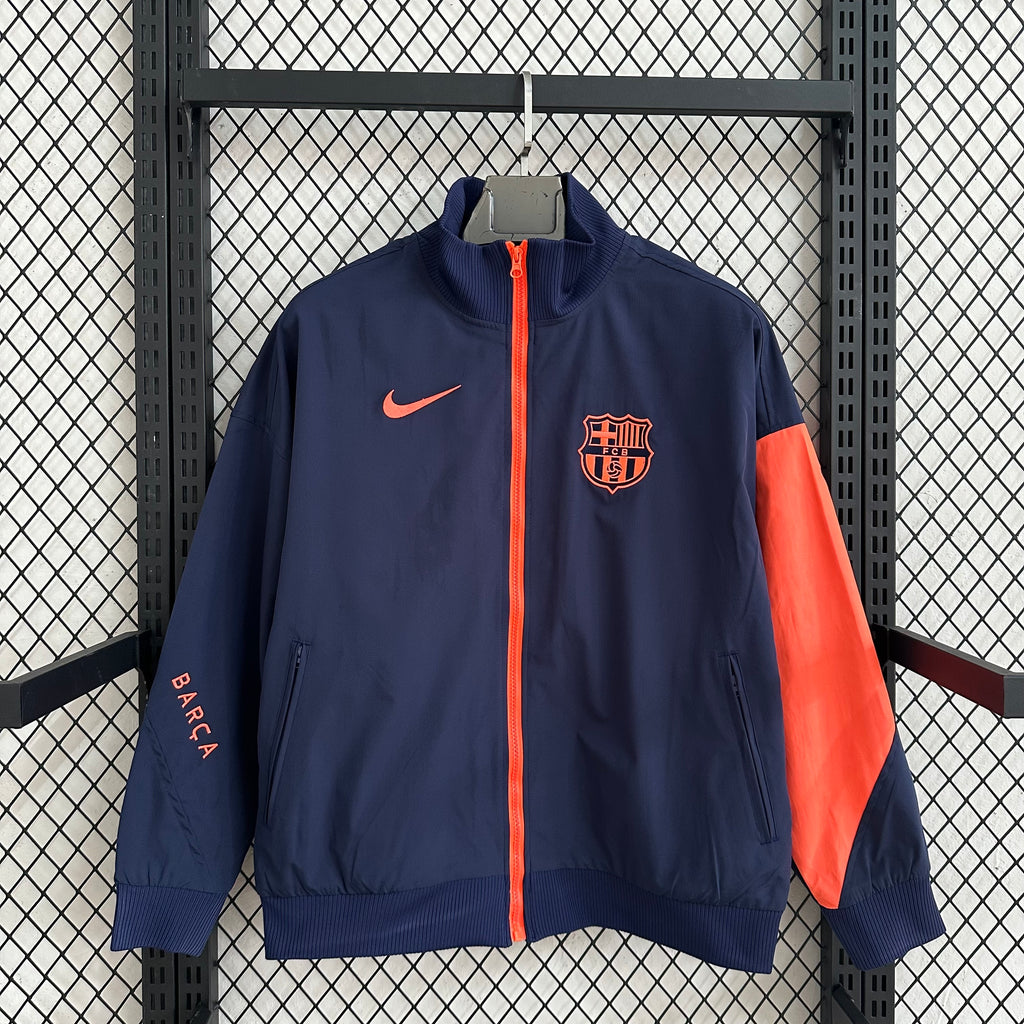 Veste FC Barcelone – Bleu et orange